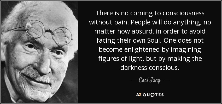 spiritual bypassing carl jung quote