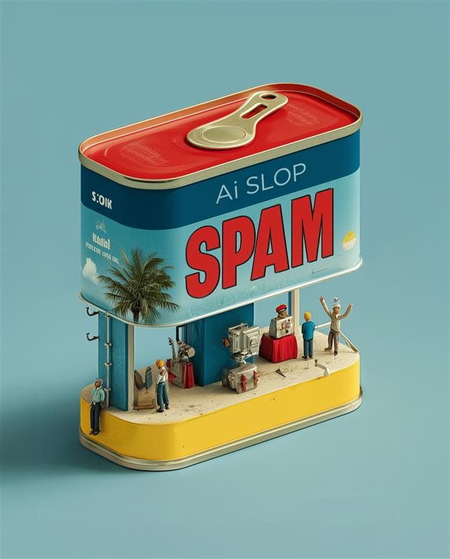 AI Slop is the new spam

Making a case on how AI affects creativity